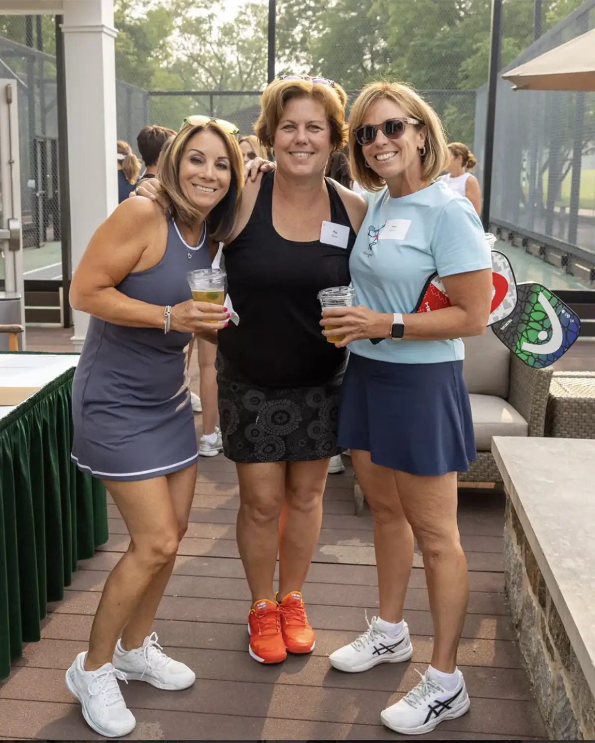 Pickleball Friendraiser Players - Hinsdale Illinois Pickleball Friendraiser players in Hinsdale, Illinois